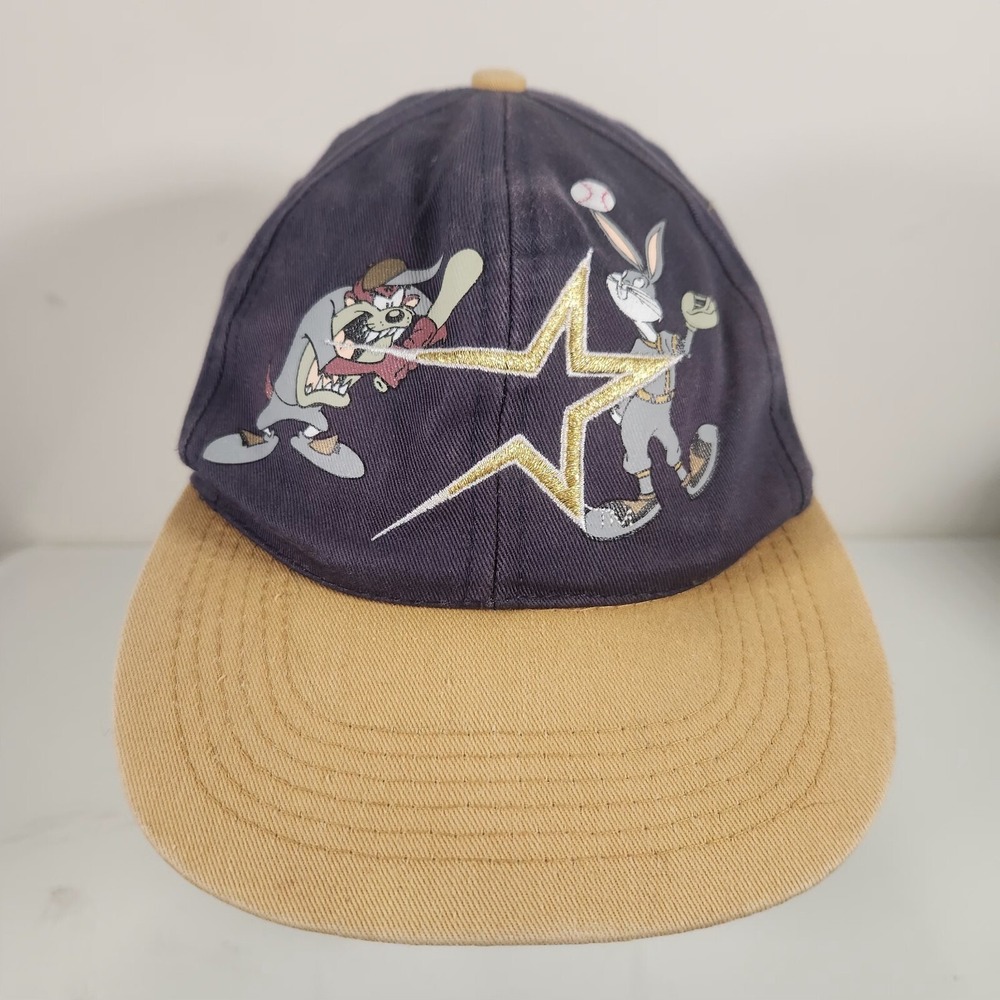 Vintage Looney Tunes MLB Houston Astros RARE Kids Youth Adjustable Snapback Hat